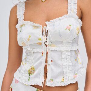 For love and lemons Morgan Top NWT